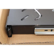 Renew. Digitus DN-19 TRAY-2-1000-SW Pull-out shelf, 1U, 720mm depth | Digitus Extendible Shelf for 483 mm Cabinets | DN-19 TRAY-2-1000SW | DAMAGED PACKAGING, SCRATCHED, DENT CORNER | Black DN-19 TRAY-2-1000SWSO