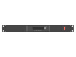Lanberg Ventilation panel horizontal 1U LCD with thermostat for cabinets, 19 inches, 2 fans, 230V, black