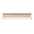 Digitus | Patch Panel | DN-91624S | White | Category: CAT 6; Ports: 24 x RJ45; Retention strength: 7.7 kg; Insertion force: 30N max | 48.2 x 4.4 x 10.9 cm DN-91624S