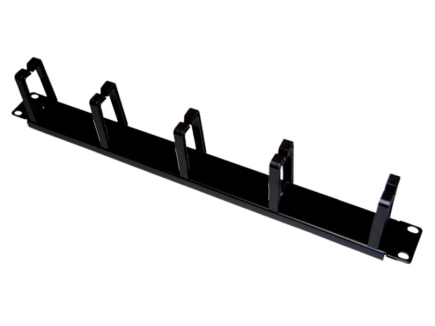 Alantec PK009 cable organizer Wall Cable holder Black 1 pc(s)