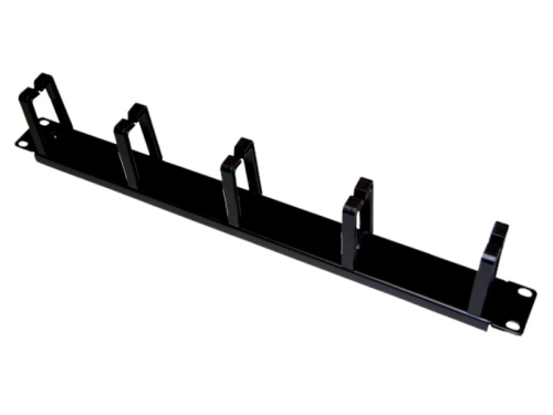 Alantec PK009 cable organizer Wall Cable holder Black 1 pc(s)