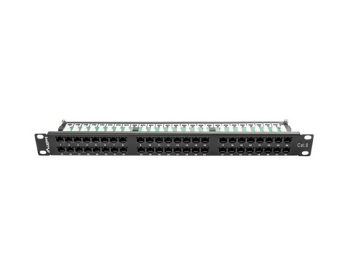 Lanberg PPU6-1048-B - patch-panel - 1U