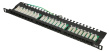 Extralink CAT6 UTP 0.5U | Patchpanel | 24 Ports