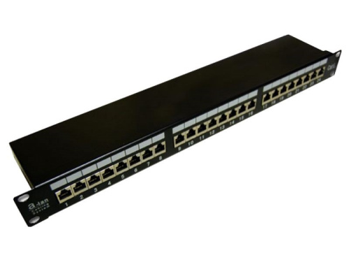 Alantec PK006 Patch panel STP cat.5e 24 ports LSA 1U 19