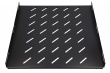 Extralink Fixed shelf 1U 600mm Black 19