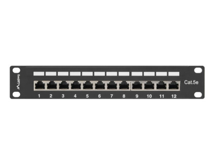 Lanberg PPF5-9012-B patch panel 1U