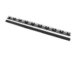 Vertical cable organizer for standing cabinets 47U (FF01 + FF02) 2 pieces black LANBERG