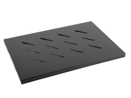 Lanberg 19'' Fixed Rack Shelf 1U 500x280mm black