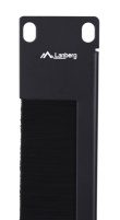 Lanberg AK-1103-B Brush panel for 19’ enclosures
