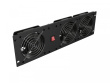 Lanberg Ventilation panel vertical 19 inches for rack cabinet, 3 fans, 230V, Must