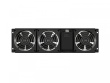 Lanberg Ventilation panel vertical 19 inches for rack cabinet, 3 fans, 230V, Must