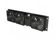 Lanberg Ventilation panel vertical 19 inches for rack cabinet, 3 fans, 230V, Must