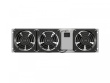 Lanberg Ventilation panel vertical 19 inches for rack cabinet, 3 fans, 230V, grey