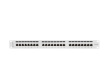 Lanberg Patch Panel 24 Port 1U Cat.6 gray shield