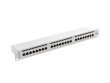 Lanberg Patch Panel 24 Port 1U Cat.6 gray shield