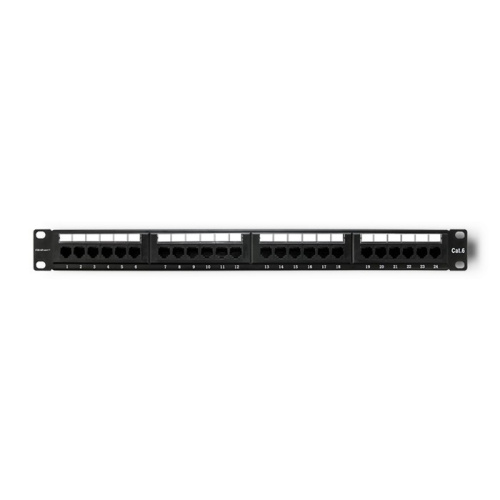 Qoltec Patch panel RACK 24 ports, cat.6 UTP