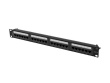 Lanberg PPUA-1024-B patch panel 1U