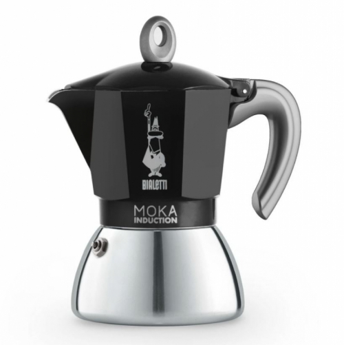 Espressokann induktsioonpliidile Bialetti Moka 6 tassile 0006936, must