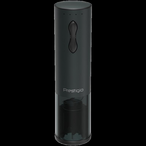 Bolsena, Electric wine opener with Prestigio Logo, aerator , vacuum preserver, Black color