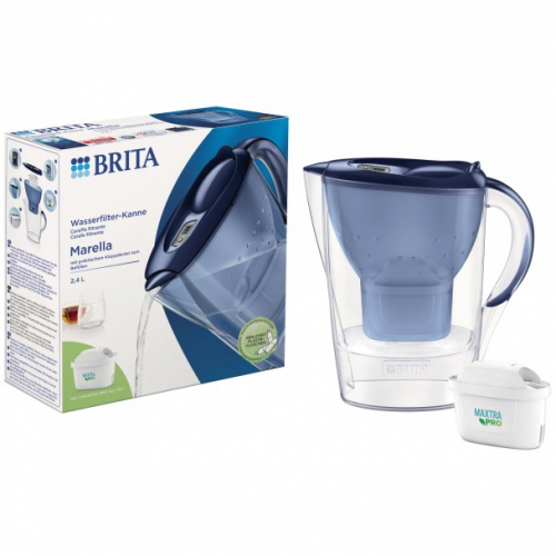 BRITA Tischwasserfilter Marella *blau* inkl. 1 Filter