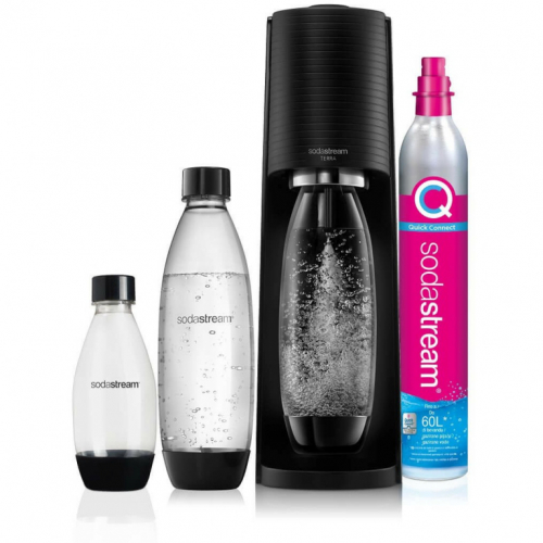 SodaStream Terra *schwarz* inkl. 3 Flaschen