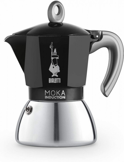 Espressokann induktsioonpliidile Bialetti Moka 4 tassile 0006934, must