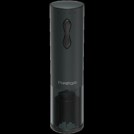 Bolsena, Electric wine opener with Prestigio Logo, aerator , vacuum preserver, Must color