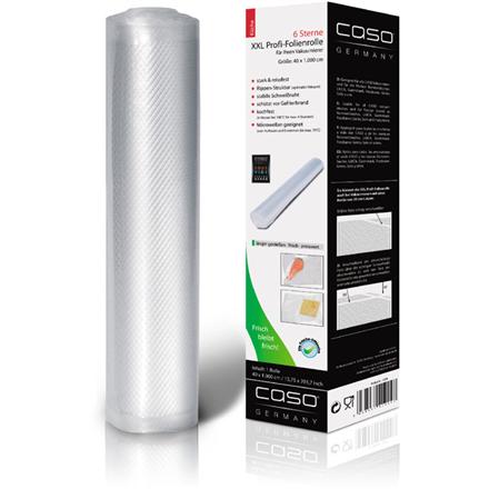 Caso | XXL profi foil roll | 01224 | 1 unit | Dimensions (W x L) 40 x 1000 cm | Ribbed 01224