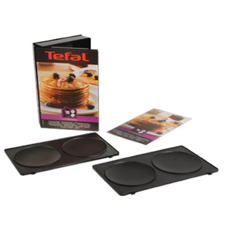 TEFAL XA801012 Pancakes plates for SW852 Sandwich maker | TEFAL | XA801012 | Black XA801012