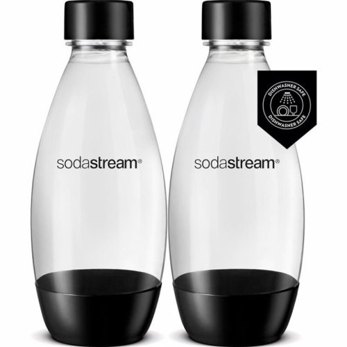 Soda Stream, 2 x 0,5 L, must - Mulliveemasina pudelid / 1748223770