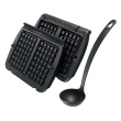 TEFAL | Waffle Plates | XA724810 | Black XA724810