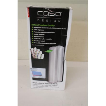 Renew. Caso Roll for Vacuum sealer 30x600cm  | Caso | Foil rolls | 01222 | 2 units | Dimensions (W x L) 30 x 600 cm | Ribbed | DAMAGED PACKAGING 01222SO