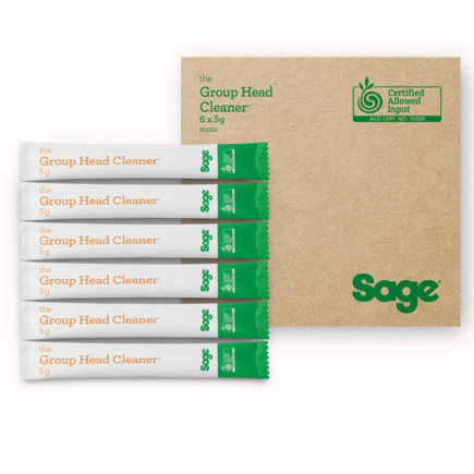 Sage, 6 x 5 g - Portafiltri puhastuspulber / SCC201