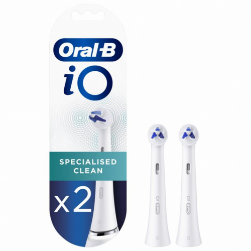 Braun Oral-B iO Specialised Clean White, 2 tk, valge - Lisaharjad / IOTG-2WHITE