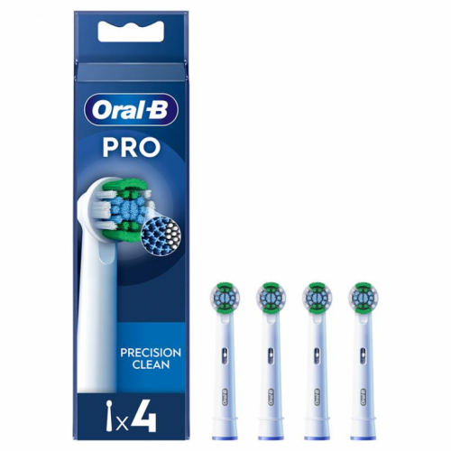 Braun Oral-B Precision Clean Pro, 4 tk, valge - Lisaharjad / EB20-4NEW