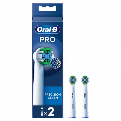 Braun Oral-B Precision Clean Pro, 2 tk, valge - Varuharjad / EB20-2/NEW