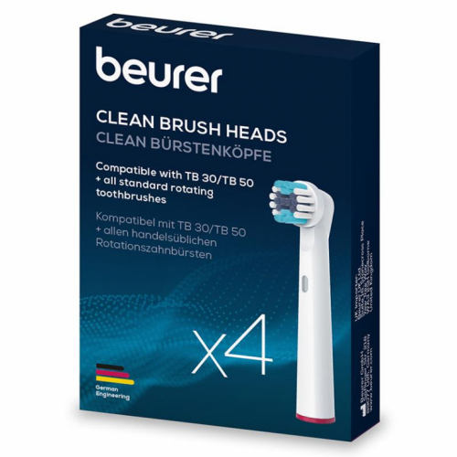 Beurer Clean, 4 tk, valge - Varuharjad / 10156