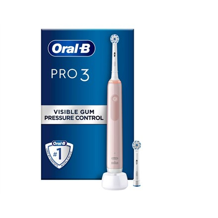 Oral-B - Pro3 3400N Pink Sensi