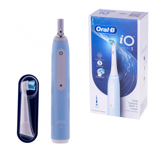 Oral-B IOSERIES3ICE electric toothbrush Adult Rotating-oscillating toothbrush Blue AGDBRASDZ0309