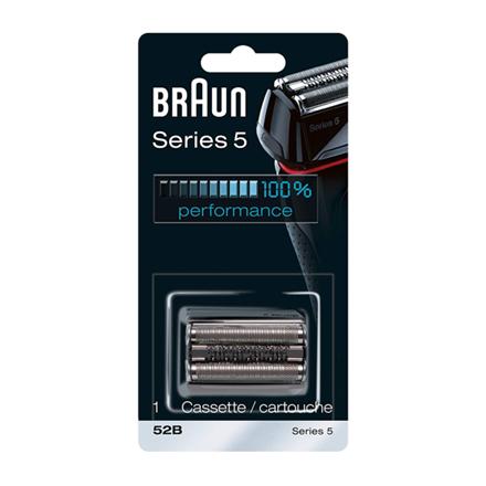 Braun | 52B | Head Replacement Pack | Black Kombipack 52B