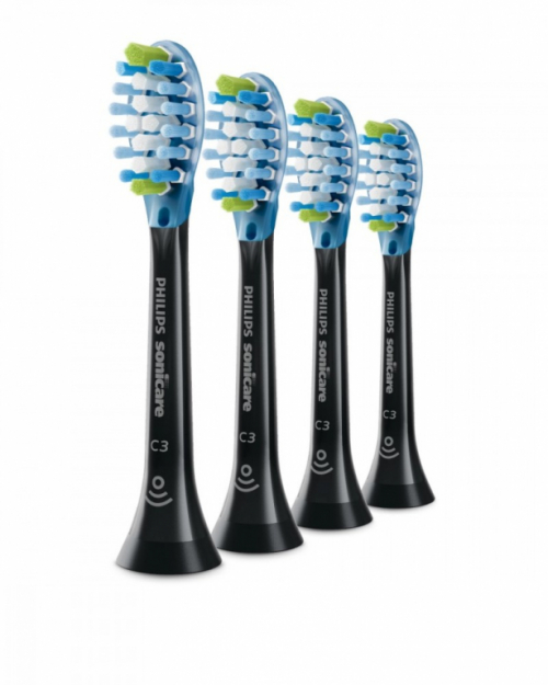 Philips Toothbrush heads Plaque Defence HX9044/33 4 pieces black