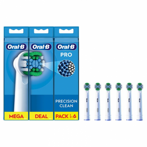 Braun Oral-B Precision Clean Pro, 6 tk, valge - Varuharjad / EB20-6