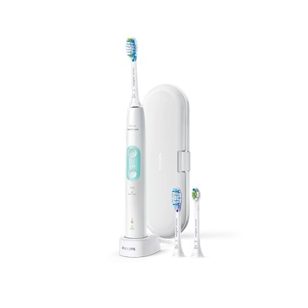 Philips | Toothbrush | HX6483/52 Sonicare ProtectiveClean 4700 | Rechargeable | For adults | Number of brush heads included 1 | Number of teeth brushing modes 2 | White WLONONWCREBK6