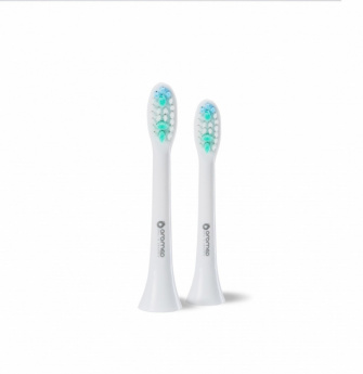 ORO-MED Sonic toothbrush tip ORO SONIC X PRO White 2 pcs