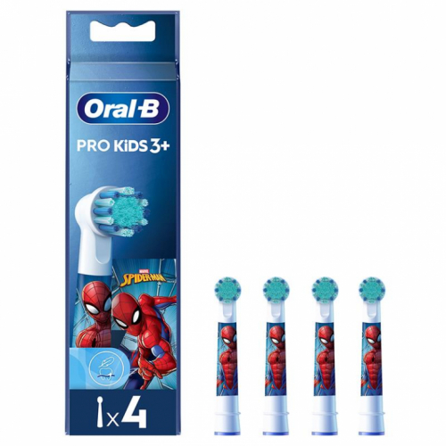 Braun Oral-B, Kids Spiderman, 4 tk - Lisaharjad / EB10-4/SPIDERMAN