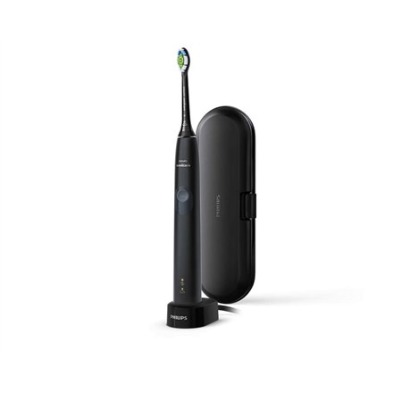 Philips Electric Toothbrush HX6800/87 Sonicare ProtectiveClean Sonic For adults Rechargeable Black/Grey Number of brush heads included 1 Number of teeth brushing modes 2