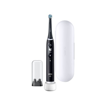 Oral-B | iO6 Series | Electric Toothbrush | Rechargeable | For adults | Black Onyx | Number of brush heads included 1 | Number of teeth brushing modes 5