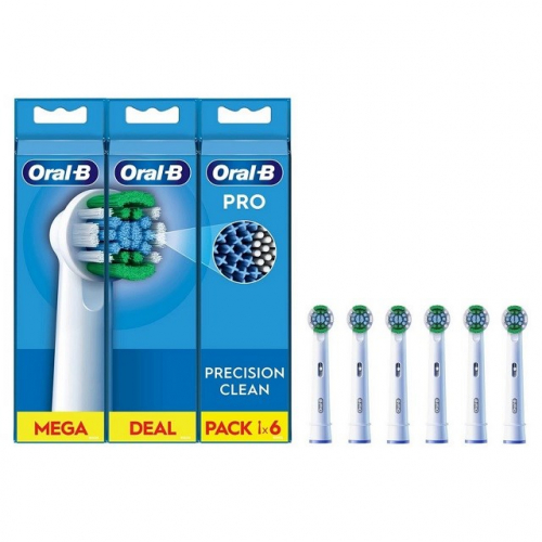 Toothbrush replacement heads ORAL-B EB20RX PrecisionClean 6 шт.