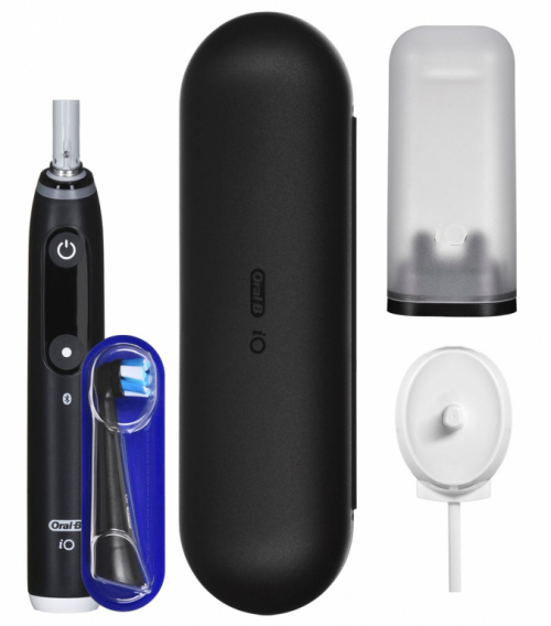 BRAUN ORAL-B ELECTRIC TOOL IO 6N BLACK ONYX black