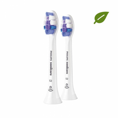 Philips Sonicare S2 Sensitive, 2 tk, valge - Hambaharja otsikud / HX6052/10